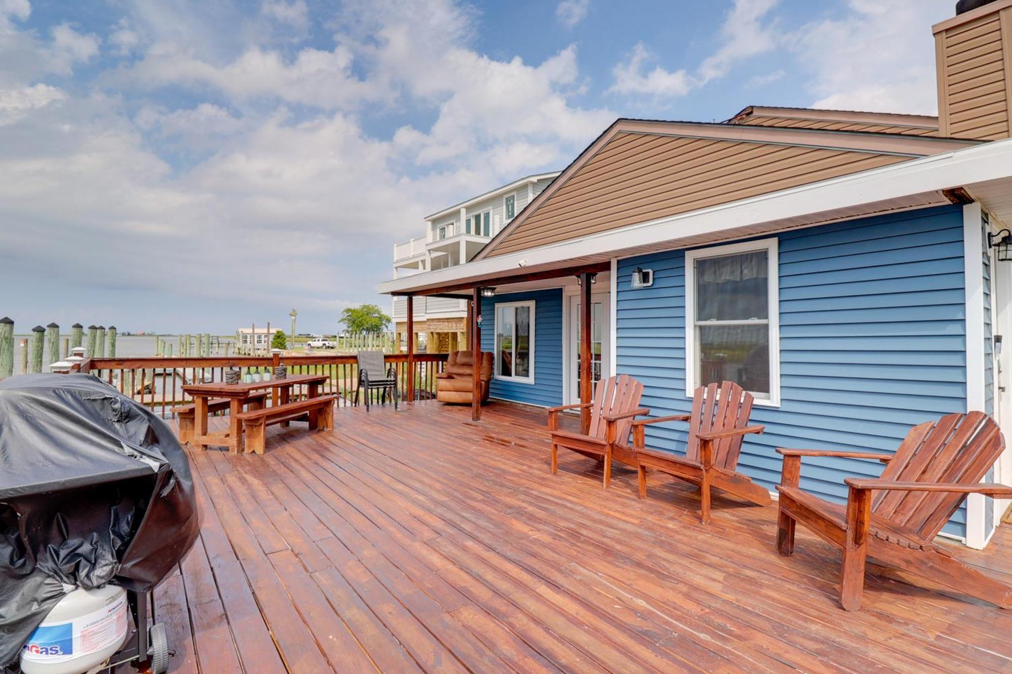 Oceanfront Milford Home With View And Boat Access Exteriör bild